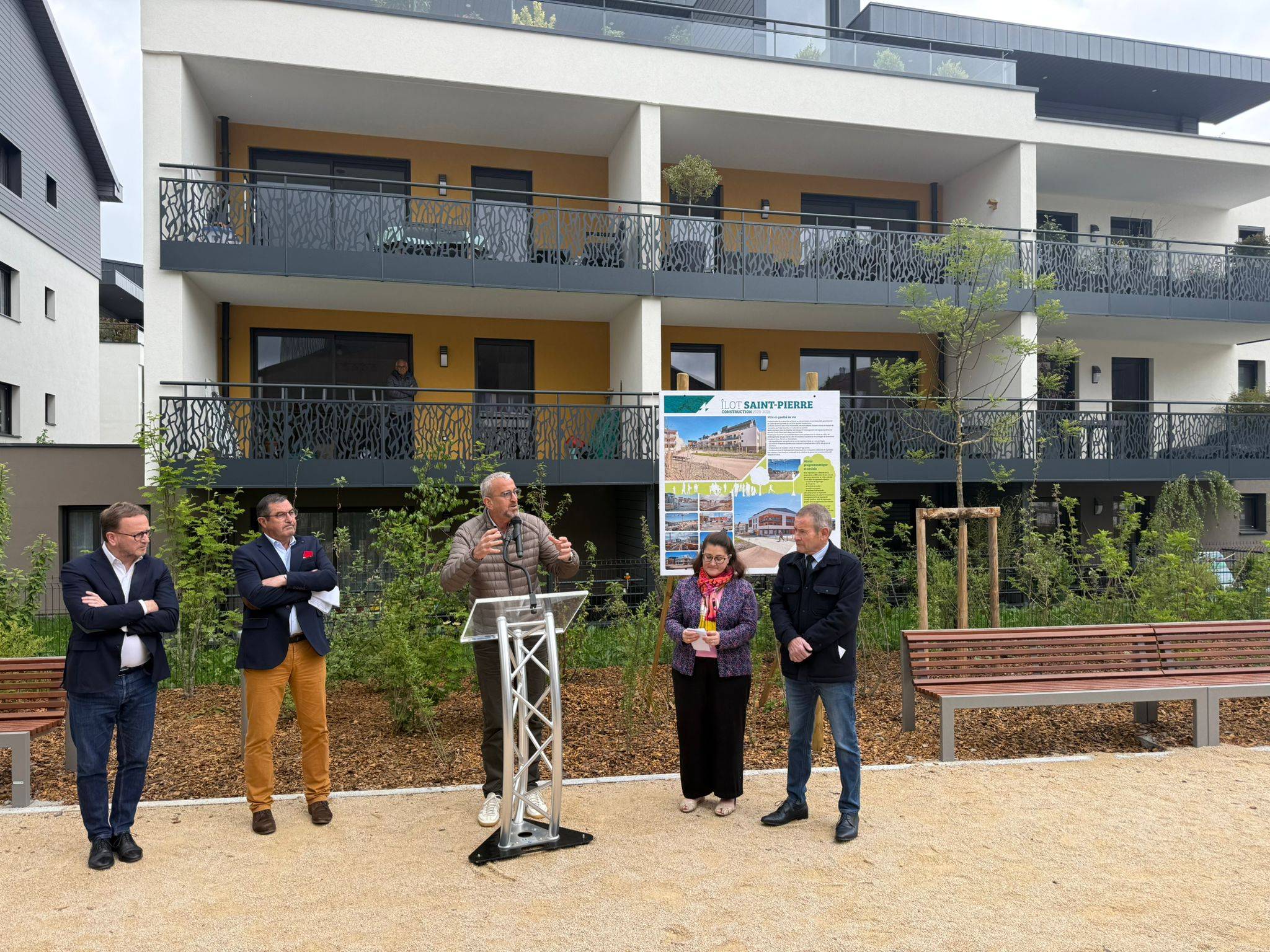 Actualité Immmoxalis | Inauguration de l’îlot Saint-Pierre