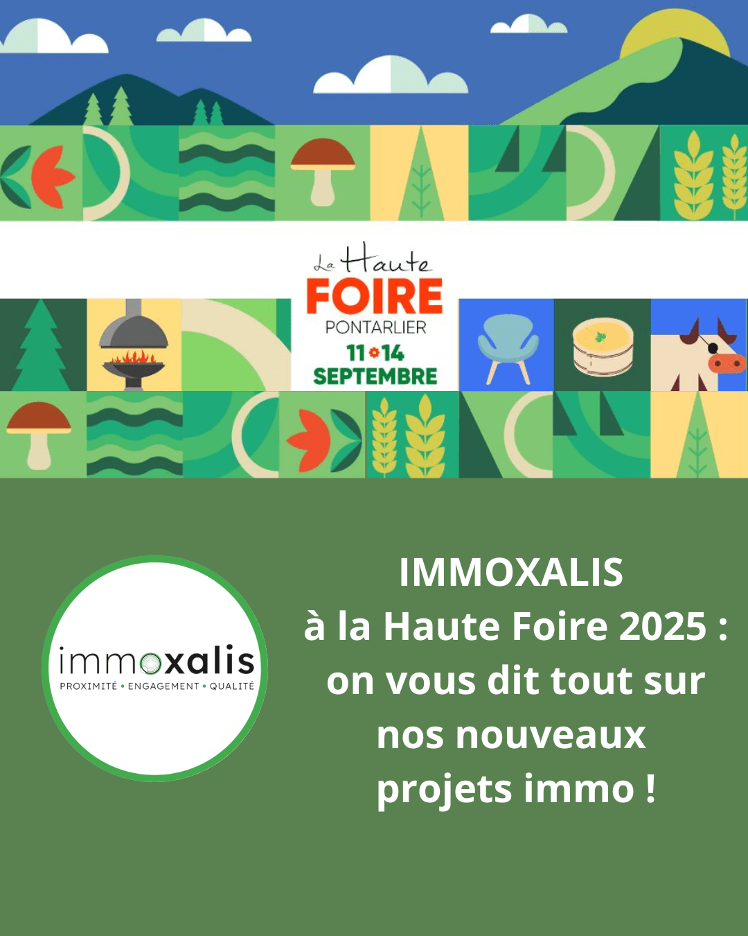 Actualité Immmoxalis | Haute Foire de Pontarlier 2025